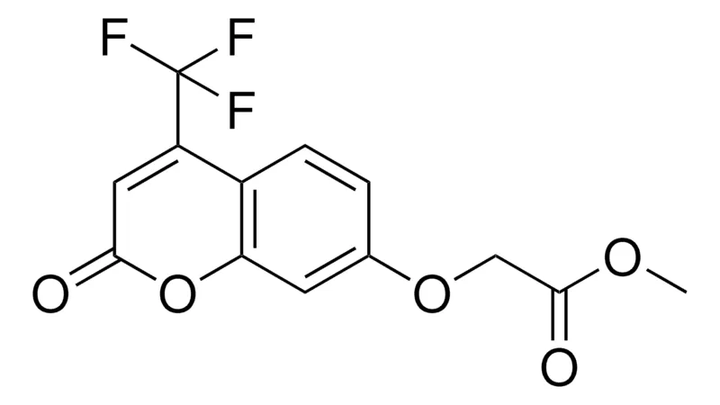 Sigma-Aldrich (2-OXO-4-TRIFLUOROMETHYL-2H-CHROMEN-7-YLOXY)-ACETIC ACID METHYL ESTER,AldrichCPR