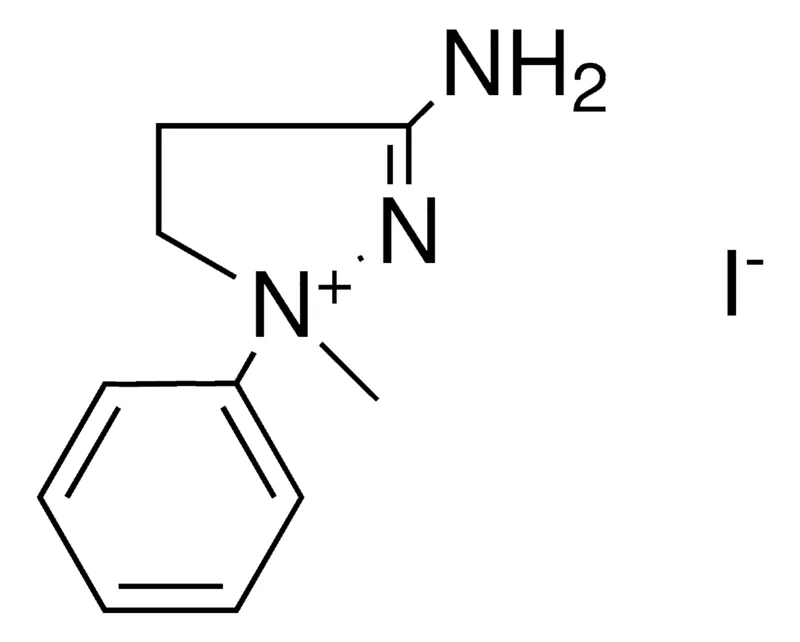 Sigma-Aldrich 3-AMINO-1-METHYL-1-PHENYL-4,5-DIHYDRO-1H-PYRAZOL-1-IUM, IODIDE,AldrichCPR