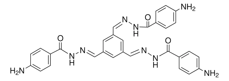 Sigma-Aldrich 4-AMINO-N'-[(Z)-(3,5-BIS{(E)-[(4-AMINOBENZOYL)HYDRAZONO]METHYL}PHENYL)METHYLIDENE]BENZOHYDRAZIDE，AldrichCPR