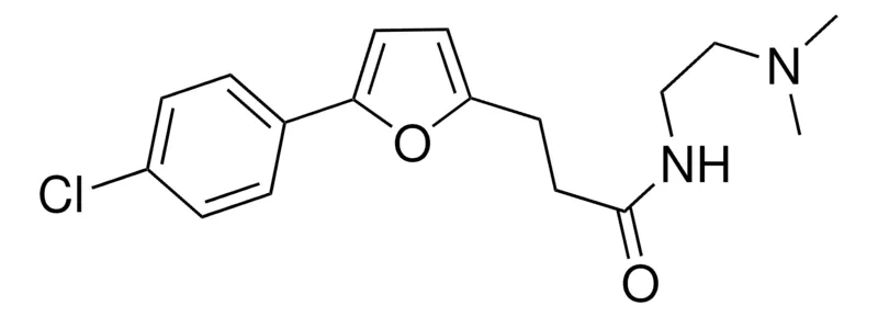 Sigma-Aldrich 3-(5-(4-CHLOROPHENYL)-2-FURYL)-N-(2-(DIMETHYLAMINO)ETHYL)PROPANAMIDE,AldrichCPR