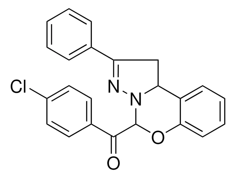 Sigma-Aldrich (4-CL-PH)-(2-PH-1,9B-2H-5-OXA-3,3A-DIAZA-CYCLOPENTA(A)NAPHTHALEN-4-YL)-METHANONE,AldrichCPR