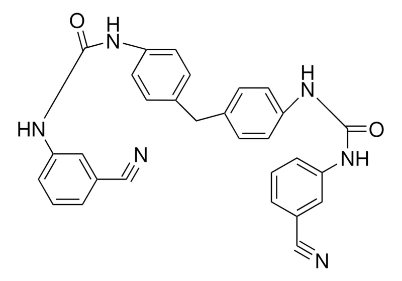 Sigma-Aldrich 1,1'-(METHYLENEDI-4,1-PHENYLENE)BIS(3-(3-CYANOPHENYL)UREA),AldrichCPR