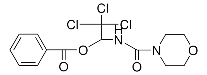 Sigma-Aldrich BENZOIC ACID 2,2,2-TRICHLORO-1-((MORPHOLINE-4-CARBONYL)-AMINO)-ETHYL ESTER,AldrichCPR