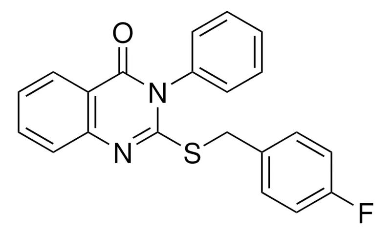 Sigma-Aldrich 2-(4-FLUORO-BENZYLSULFANYL)-3-PHENYL-3H-QUINAZOLIN-4-ONE,AldrichCPR