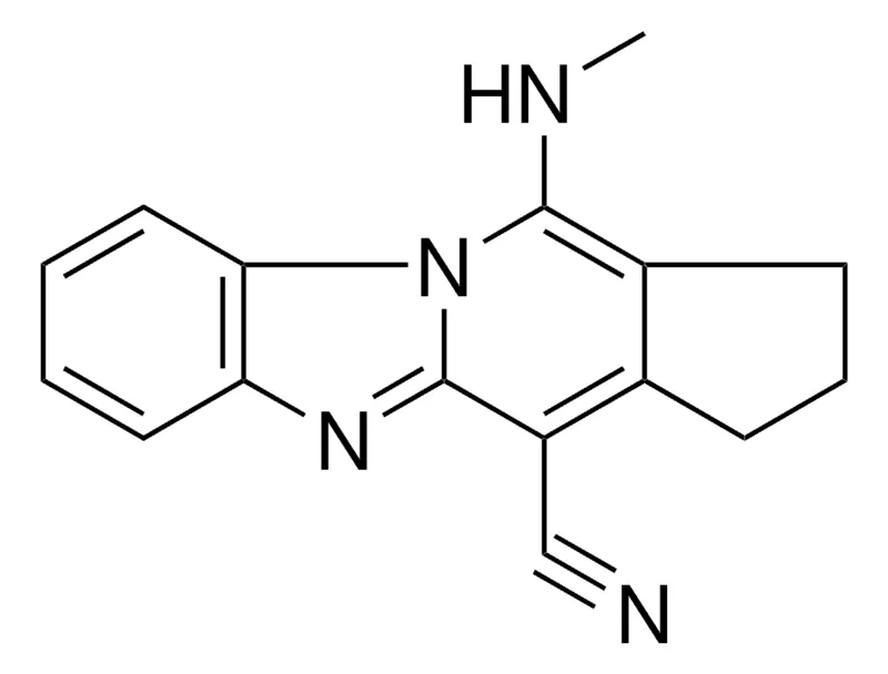Sigma-Aldrich 4-METHYLAMINO-2,3-DIHYDRO-1H-4A,9-DIAZA-CYCLOPENTA(B)FLUORENE-10-CARBONITRILE,AldrichCPR