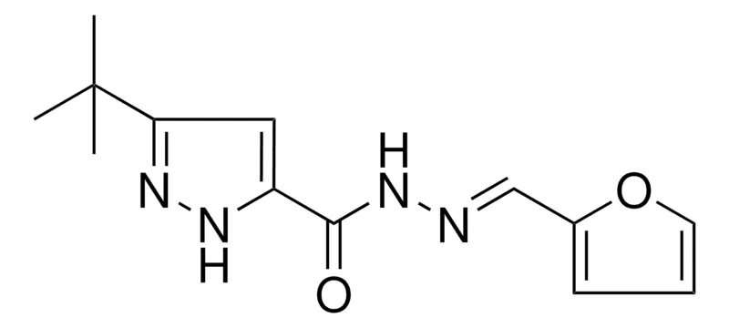 Sigma-Aldrich 5-TERT-BUTYL-2H-PYRAZOLE-3-CARBOXYLIC ACID FURAN-2-YLMETHYLENE-HYDRAZIDE，AldrichCPR