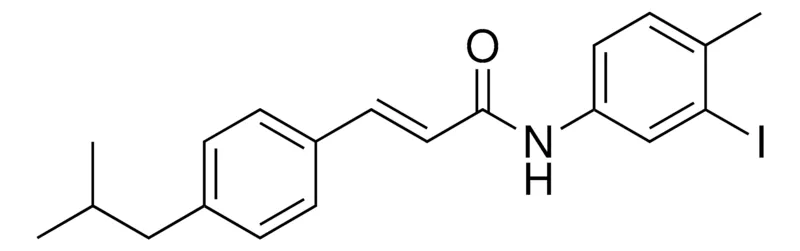 Sigma-Aldrich N-(3-IODO-4-METHYL-PHENYL)-3-(4-ISOBUTYL-PHENYL)-ACRYLAMIDE,AldrichCPR