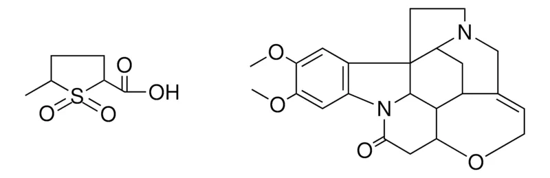 Sigma-Aldrich 5-METHYL-1,1-DIOXO-TETRAHYDRO-1-THIOPHENE-2-CARBOXYLIC ACID, BRUCINE SALT,AldrichCPR