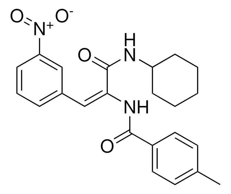 Sigma-Aldrich N-(1-CYCLOHEXYLCARBAMOYL-2-(3-NITRO-PHENYL)-VINYL)-4-METHYL-BENZAMIDE,AldrichCPR