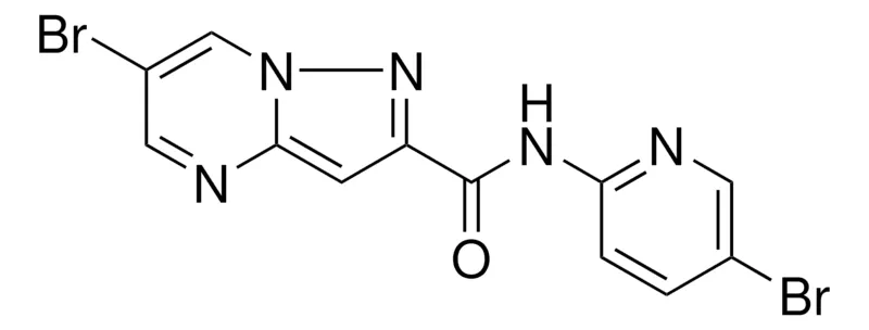 Sigma-Aldrich 6-BROMO-PYRAZOLO(1,5-A)PYRIMIDINE-2-CARBOXYLIC ACID (5-BROMO-PYRIDIN-2-YL)-AMIDE,AldrichCPR