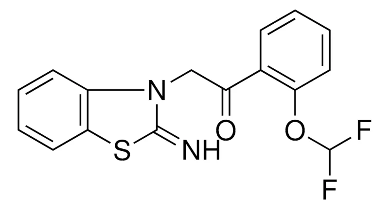 Sigma-Aldrich 1-(2-(DIFLUOROMETHOXY)PHENYL)-2-(2-IMINO-1,3-BENZOTHIAZOL-3(2H)-YL)ETHANONE,AldrichCPR