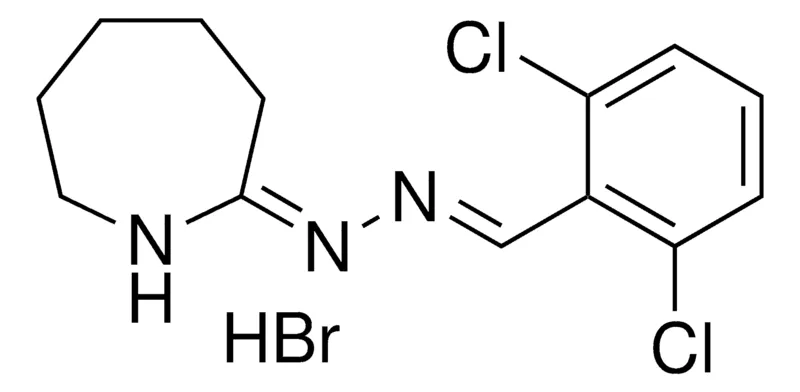 Sigma-Aldrich N-AZEPAN-2-YLIDENE-N'-(2,6-DICHLORO-BENZYLIDENE)-HYDRAZINE, HYDROBROMIDE,AldrichCPR