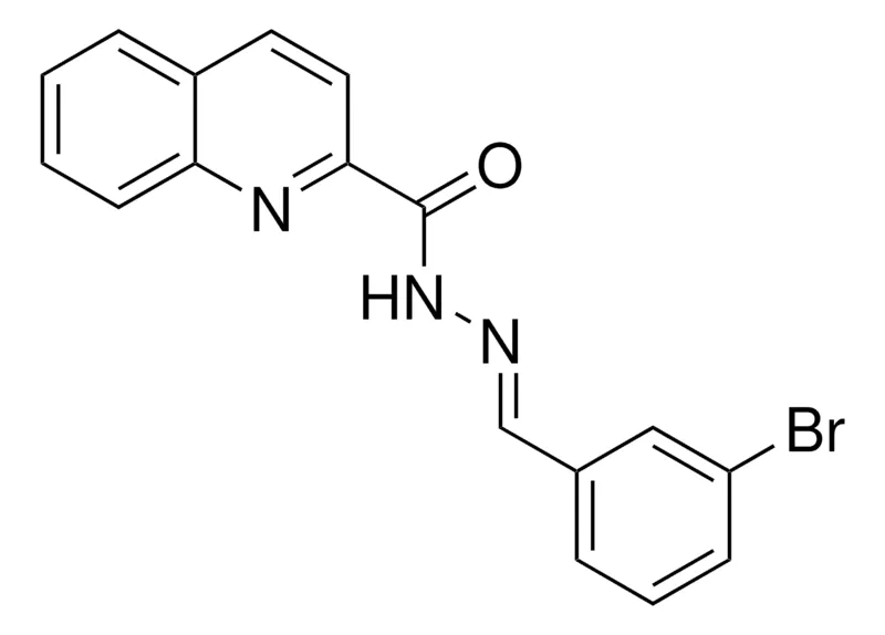 Sigma-Aldrich QUINOLINE-2-CARBOXYLIC ACID (3-BROMO-BENZYLIDENE)-HYDRAZIDE,AldrichCPR