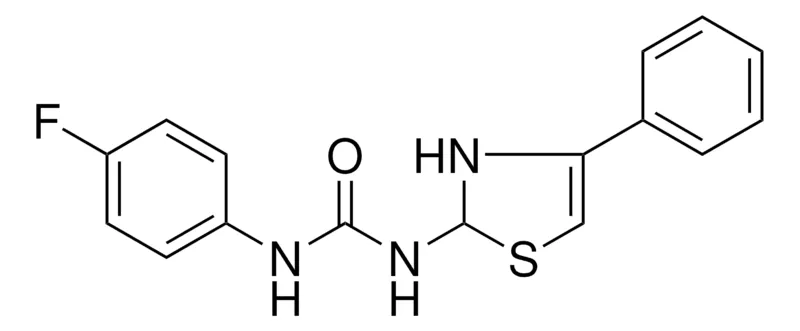 Sigma-Aldrich 1-(4-FLUOROPHENYL)-3-(4-PHENYL-4-THIAZOLIN-2-YL)UREA,AldrichCPR