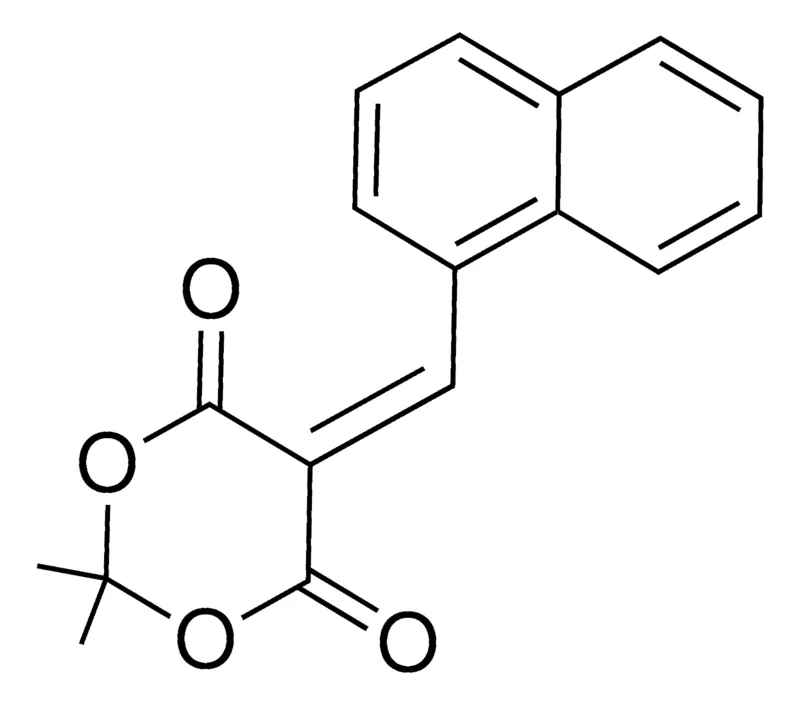 Sigma-Aldrich 2,2-DIMETHYL-5-(1-NAPHTHYLMETHYLENE)-1,3-DIOXANE-4,6-DIONE,AldrichCPR