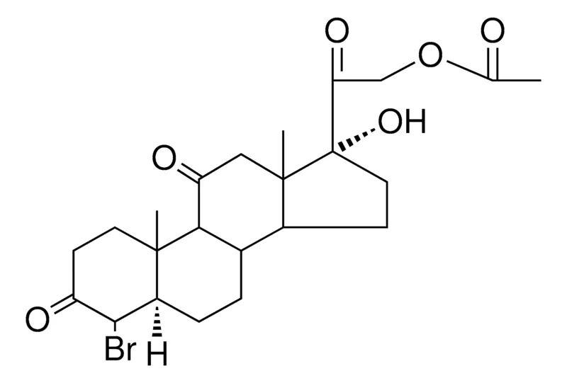 Sigma-Aldrich 21-ACETOXY-4ALPHA-BROMO-17ALPHA-HYDROXY-5ALPHA-PREGNANE-3,11,20-TRIONE,AldrichCPR