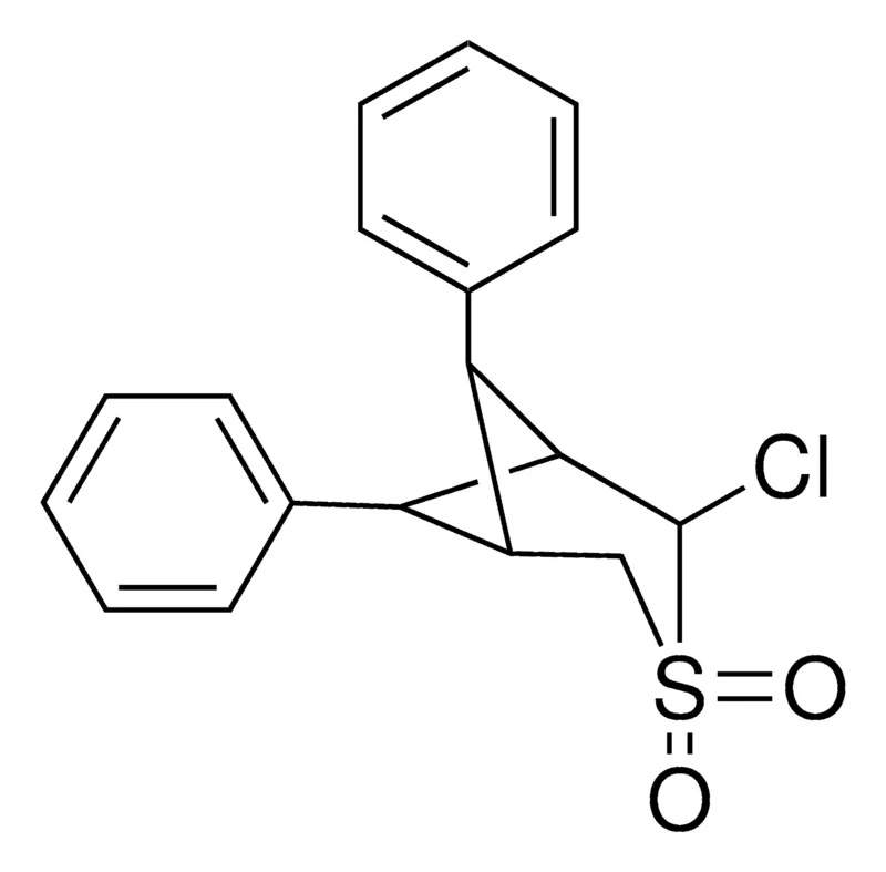 Sigma-Aldrich 2-CHLORO-6,7-DIPHENYL-3-THIA-BICYCLO(3.1.1)HEPTANE 3,3-DIOXIDE,AldrichCPR