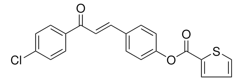 Sigma-Aldrich THIOPHENE-2-CARBOXYLIC ACID 4-(3-(4-CHLORO-PHENYL)-3-OXO-PROPENYL)-PHENYL ESTER,AldrichCPR