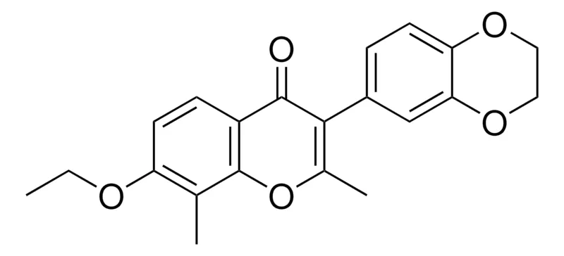 Sigma-Aldrich 3-(2,3-DIHYDRO-1,4-BENZODIOXIN-6-YL)-7-ETHOXY-2,8-DIMETHYL-4H-CHROMEN-4-ONE,AldrichCPR