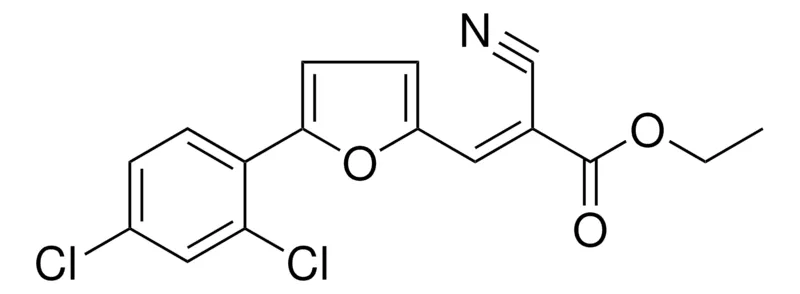 Sigma-Aldrich 2-CYANO-3-(5-(2,4-DICHLORO-PHENYL)-FURAN-2-YL)-ACRYLIC ACID ETHYL ESTER,AldrichCPR