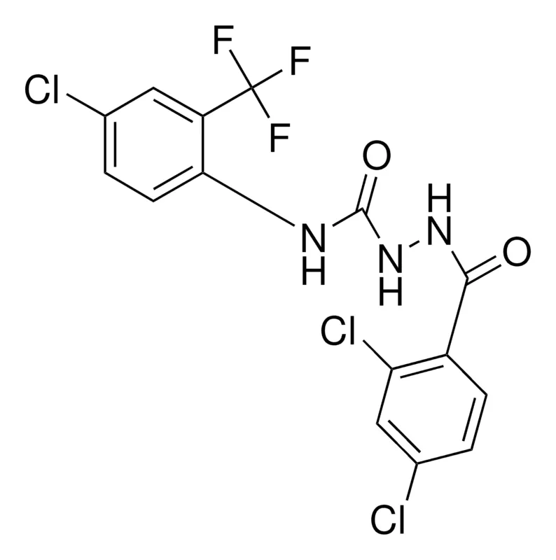 Sigma-Aldrich 4-(4-CHLORO-2-(TRIFLUOROMETHYL)PHENYL)-1-(2,4-DICHLOROBENZOYL)SEMICARBAZIDE,AldrichCPR