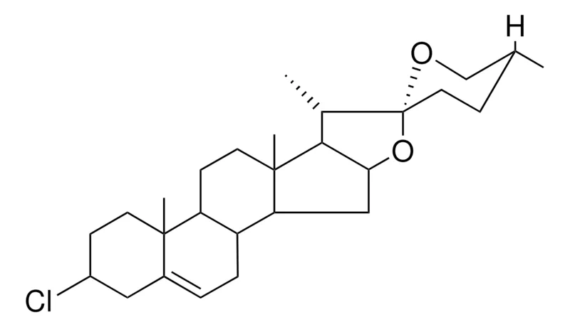 Sigma-Aldrich (25R)-3-BETA-CHLOROSPIROST-5-ENE,AldrichCPR