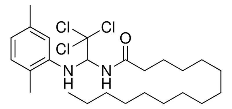 Sigma-Aldrich PENTADECANOIC ACID (2,2,2-TRICHLORO-1-(2,5-DIMETHYL-PHENYLAMINO)-ETHYL)-AMIDE,AldrichCPR