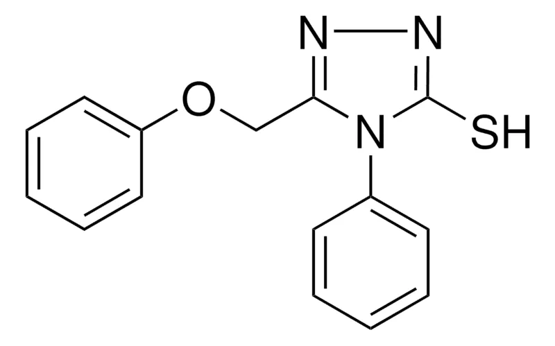 Sigma-Aldrich 5-PHENOXYMETHYL-4-PHENYL-4H-(1,2,4)TRIAZOLE-3-THIOL,AldrichCPR