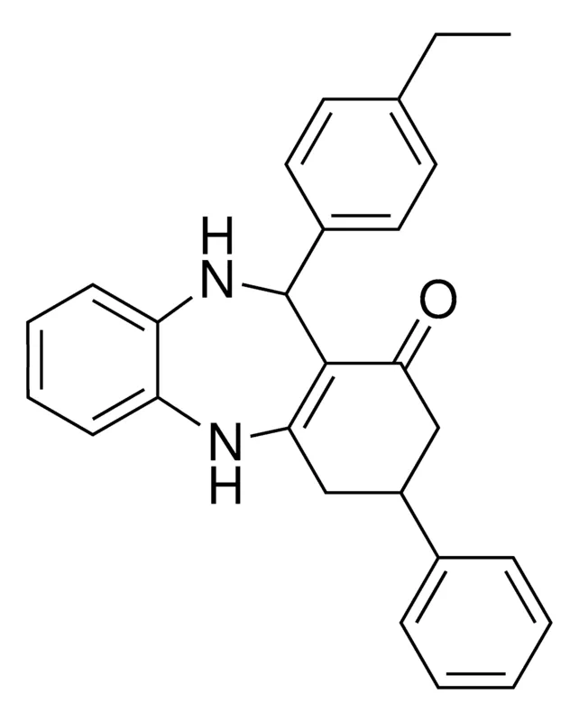 Sigma-Aldrich 11-(4-ET-PH)-3-PHENYL-2,3,4,5,10,11-HEXAHYDRO-DIBENZO(B,E)(1,4)DIAZEPIN-1-ONE,AldrichCPR
