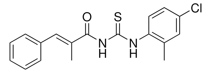 Sigma-Aldrich 1-(4-CHLORO-2-METHYL-PHENYL)-3-(2-METHYL-3-PHENYL-ACRYLOYL)-THIOUREA,AldrichCPR