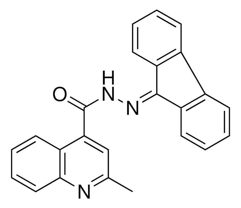 Sigma-Aldrich 2-METHYL-QUINOLINE-4-CARBOXYLIC ACID FLUOREN-9-YLIDENEHYDRAZIDE,AldrichCPR
