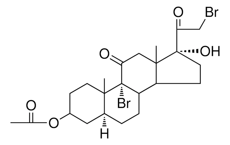 Sigma-Aldrich 9-ALPHA,21-DIBROMO-17-ALPHA-HO-11,20-DIOXO-5-ALPHA-PREGNAN-3-BETA-YL ACETATE，AldrichCPR