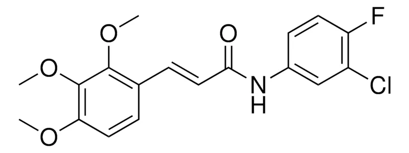 Sigma-Aldrich N-(3-CHLORO-4-FLUORO-PHENYL)-3-(2,3,4-TRIMETHOXY-PHENYL)-ACRYLAMIDE,AldrichCPR