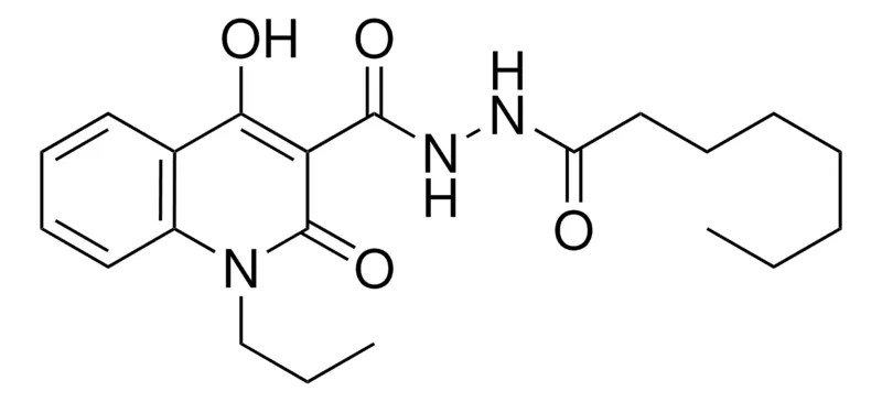 Sigma-Aldrich 4-HO-2-OXO-1-PR-1,2-DIHYDRO-QUINOLINE-3-CARBOXYLIC ACID N'-OCTANOYL-HYDRAZIDE,AldrichCPR