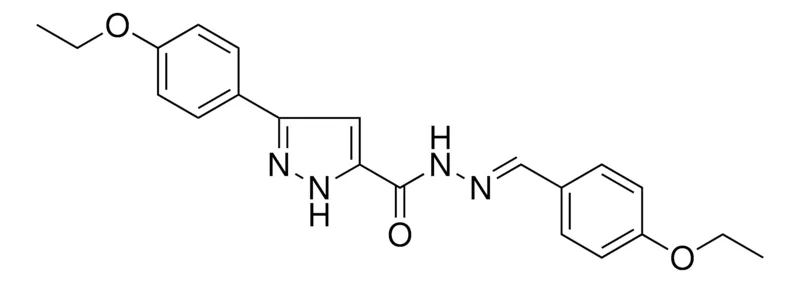 Sigma-Aldrich 5-(4-ETHOXY-PH)-2H-PYRAZOLE-3-CARBOXYLIC ACID (4-ETHOXY-BENZYLIDENE)-HYDRAZIDE,AldrichCPR