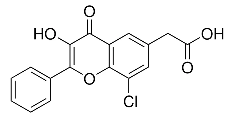 Sigma-Aldrich (8-CHLORO-3-HYDROXY-4-OXO-2-PHENYL-4H-CHROMEN-6-YL)ACETIC ACID，AldrichCPR
