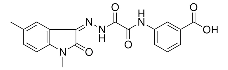 Sigma-Aldrich 3-((1,5-DI-ME-2-OXO-1,2-2H-INDOL-3-YLIDENE-HYDRAZINOOXALYL)-AMINO)-BENZOIC ACID,AldrichCPR