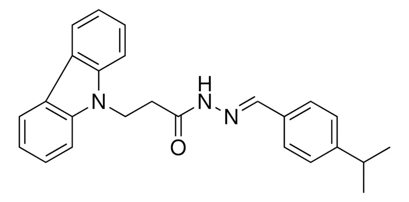 Sigma-Aldrich 3-CARBAZOL-9-YL-PROPIONIC ACID (4-ISOPROPYL-BENZYLIDENE)-HYDRAZIDE，AldrichCPR
