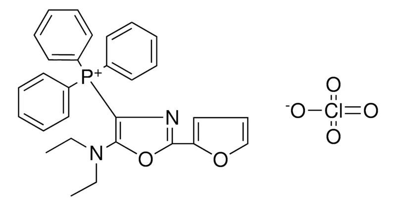 Sigma-Aldrich (5-DIETHYLAMINO-2-FURAN-2-YL-OXAZOL-4-YL)-TRIPHENYL-PHOSPHONIUM, PERCHLORATE，AldrichCPR