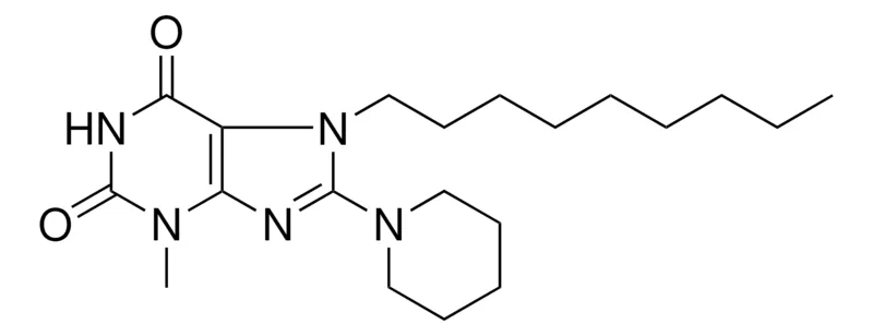 Sigma-Aldrich 3-METHYL-7-NONYL-8-PIPERIDIN-1-YL-3,7-DIHYDRO-PURINE-2,6-DIONE,AldrichCPR