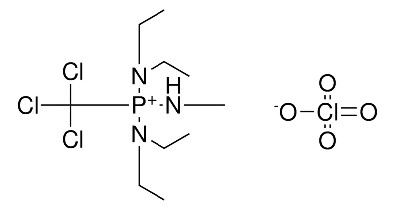 Sigma-Aldrich BIS(DIETHYLAMINO)(METHYLAMINO)(TRICHLOROMETHYL)PHOSPHONIUM PERCHLORATE,AldrichCPR