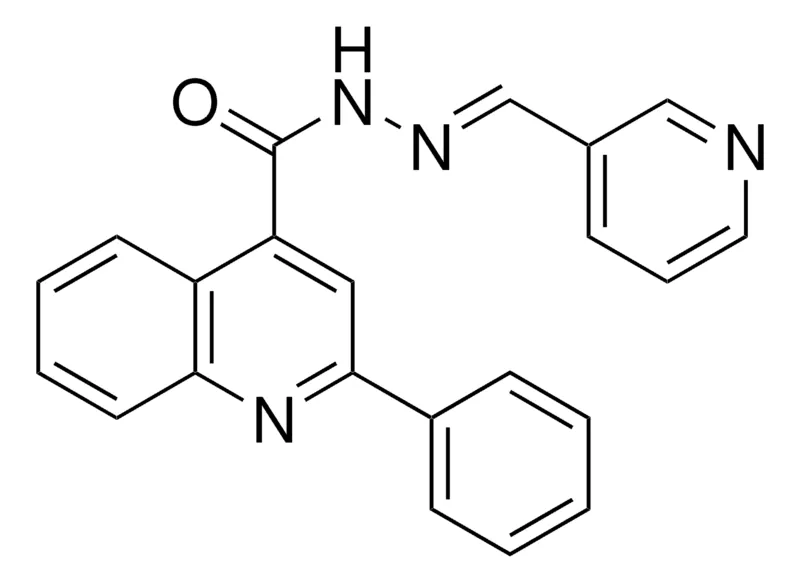 Sigma-Aldrich 2-PHENYL-QUINOLINE-4-CARBOXYLIC ACID PYRIDIN-3-YLMETHYLENE-HYDRAZIDE,AldrichCPR