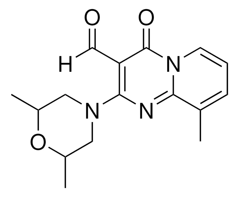 Sigma-Aldrich 2-(2,6-DI-ME-4-MORPHOLINYL)-9-ME-4-OXO-4H-PYRIDO(1,2-A)PYRIMIDINE-3-CARBALDEHYDE,AldrichCPR