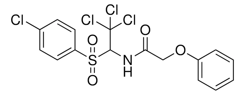 Sigma-Aldrich 2-PHENOXY-N-(2,2,2-TRICHLORO-1-(4-CHLORO-BENZENESULFONYL)-ETHYL)-ACETAMIDE,AldrichCPR