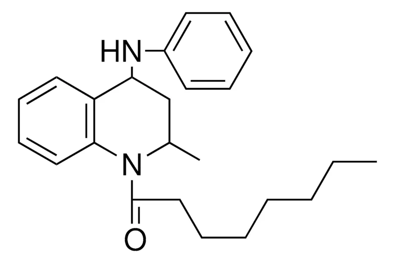 Sigma-Aldrich 1-(2-METHYL-4-PHENYLAMINO-3,4-DIHYDRO-2H-QUINOLIN-1-YL)-OCTAN-1-ONE,AldrichCPR