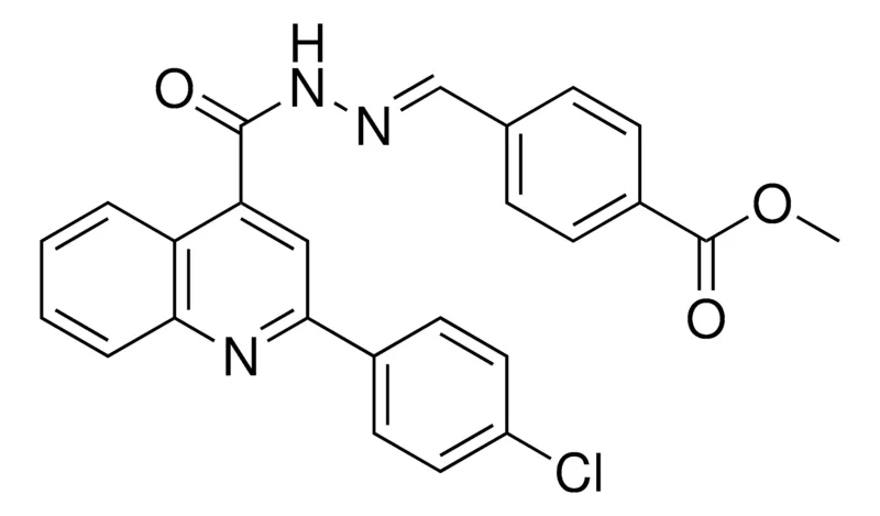 Sigma-Aldrich 4-((2-(4-CL-PH)-QUINOLINE-4-CARBONYL)-HYDRAZONOMETHYL)-BENZOIC ACID METHYL ESTER,AldrichCPR