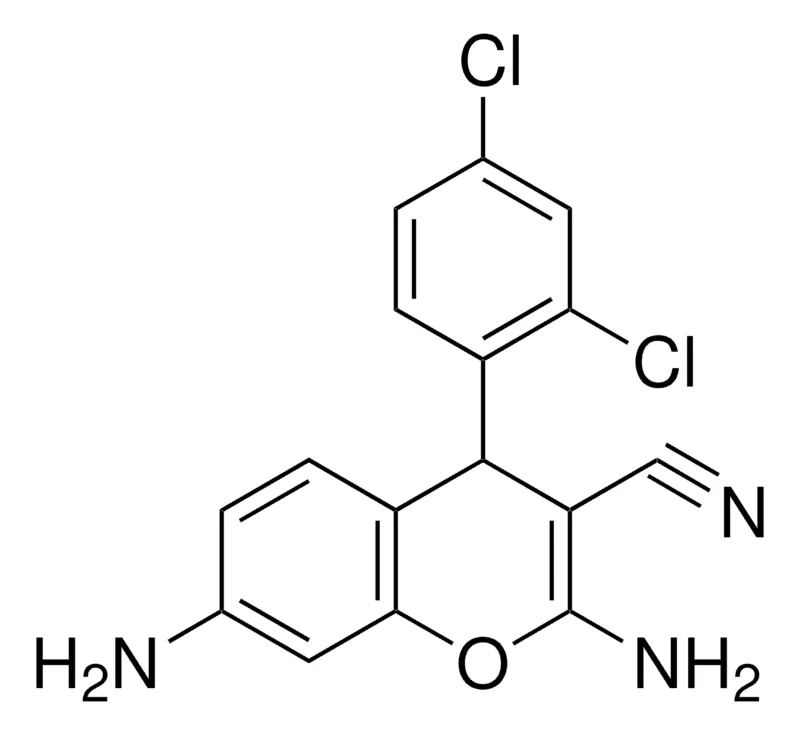 Sigma-Aldrich 2,7-DIAMINO-4-(2,4-DICHLORO-PHENYL)-4H-CHROMENE-3-CARBONITRILE,AldrichCPR
