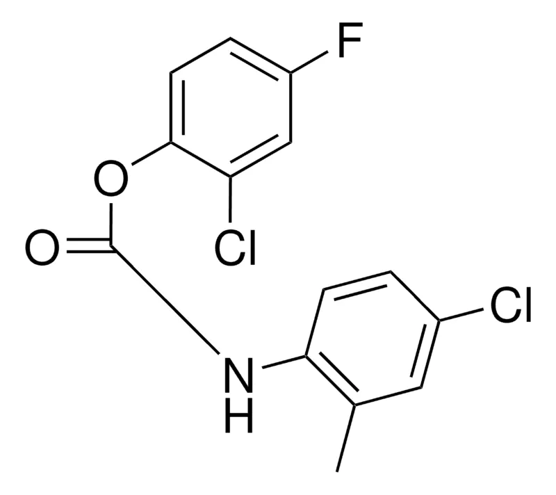 Sigma-Aldrich 2-CHLORO-4-FLUOROPHENYL N-(4-CHLORO-2-METHYLPHENYL)CARBAMATE,AldrichCPR