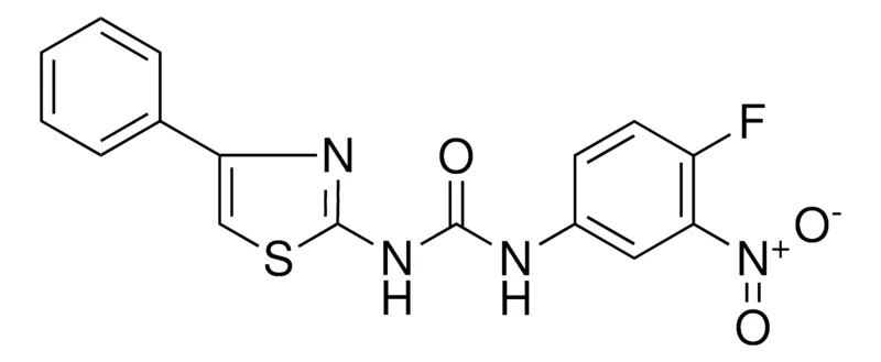 Sigma-Aldrich 1-(4-FLUORO-3-NITROPHENYL)-3-(4-PHENYL-2-THIAZOLYL)UREA,AldrichCPR