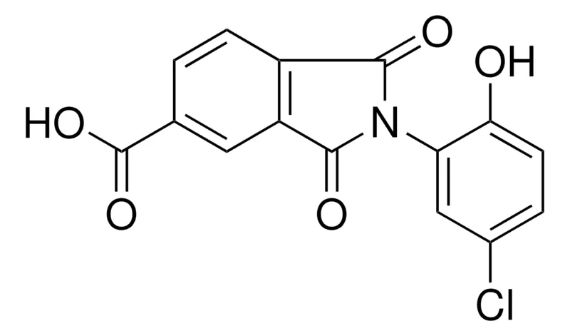 Sigma-Aldrich 2-(5-CL-2-HYDROXY-PHENYL)-1,3-DIOXO-2,3-DIHYDRO-1H-ISOINDOLE-5-CARBOXYLIC ACID,AldrichCPR